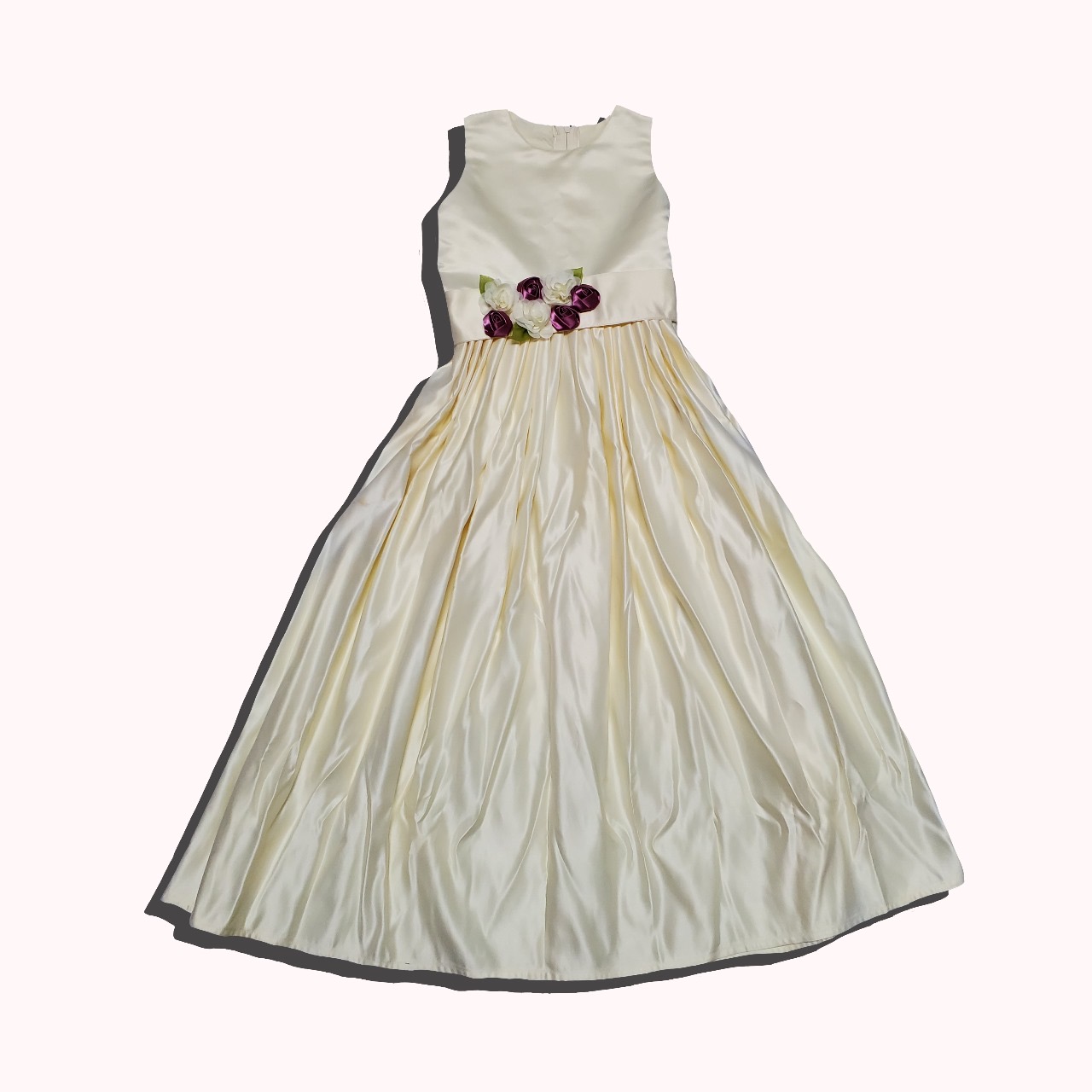 Vestido Amarillo Pastel 