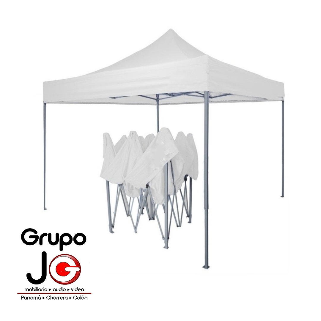 Tolda 3x3 metros tipo bazar