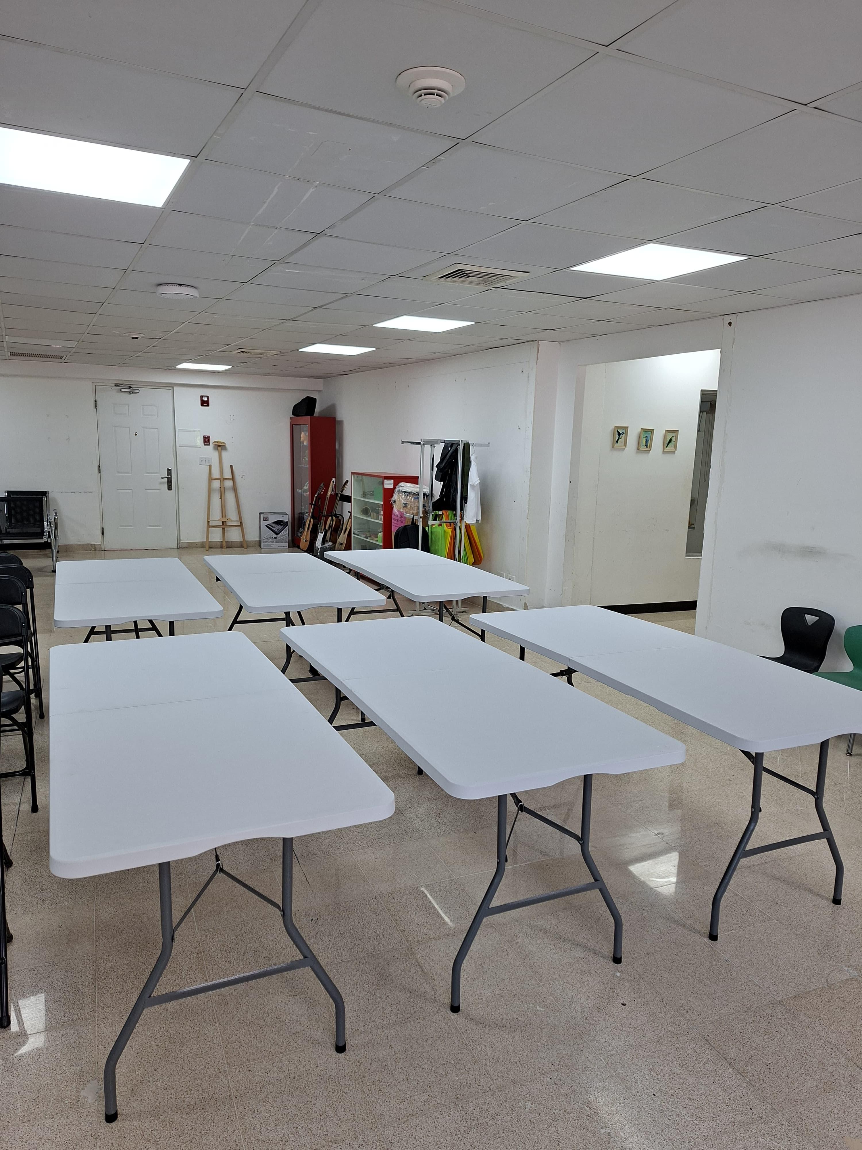 Mesas plegables rectangular 