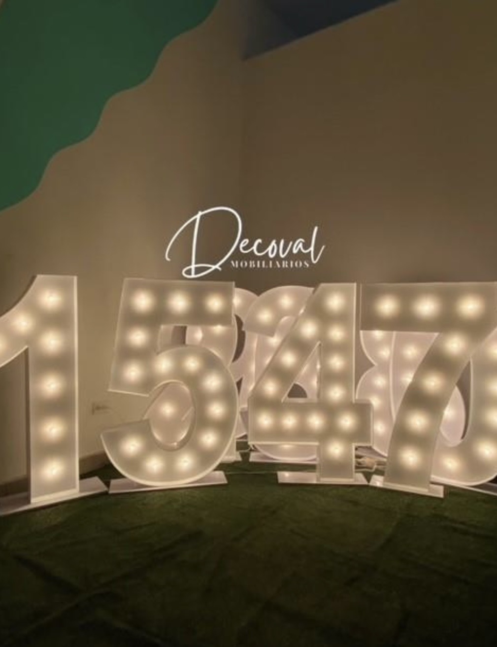 NUMEROS CON LUCES