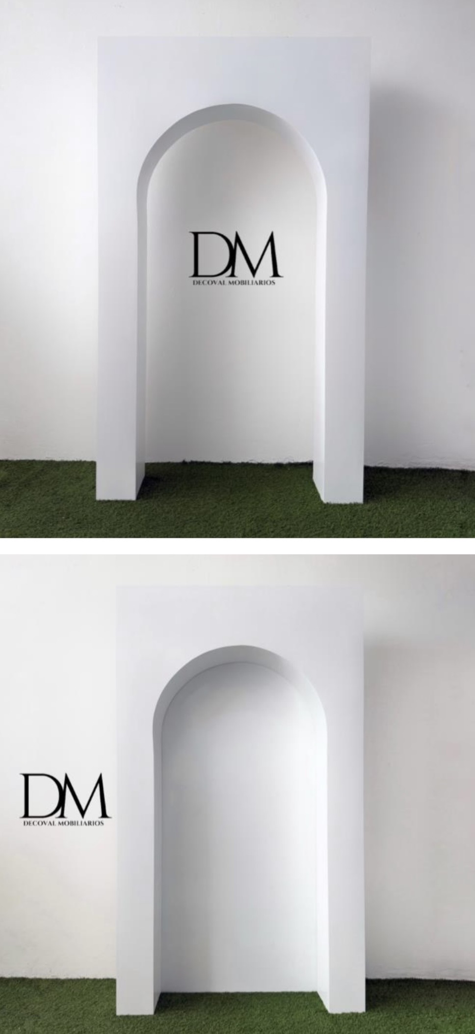 MAMPARA 3D CUADRADA PEQUEÑA DE MADERA Y MDF